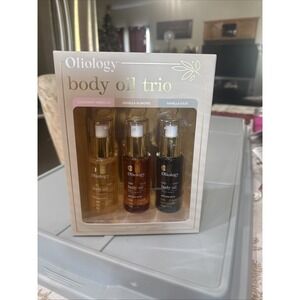 Oilology Body Oil Trio 2 Fluid Ounces Per Bottle Coconut Hibiscus Vanilla Almond